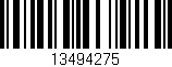 Código de barras (EAN, GTIN, SKU, ISBN): '13494275'