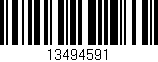 Código de barras (EAN, GTIN, SKU, ISBN): '13494591'