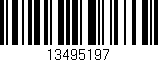 Código de barras (EAN, GTIN, SKU, ISBN): '13495197'
