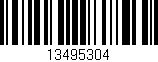 Código de barras (EAN, GTIN, SKU, ISBN): '13495304'