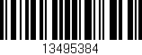 Código de barras (EAN, GTIN, SKU, ISBN): '13495384'