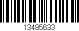Código de barras (EAN, GTIN, SKU, ISBN): '13495633'
