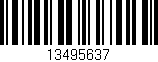 Código de barras (EAN, GTIN, SKU, ISBN): '13495637'