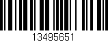 Código de barras (EAN, GTIN, SKU, ISBN): '13495651'