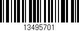 Código de barras (EAN, GTIN, SKU, ISBN): '13495701'