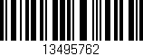 Código de barras (EAN, GTIN, SKU, ISBN): '13495762'