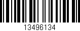 Código de barras (EAN, GTIN, SKU, ISBN): '13496134'