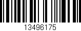 Código de barras (EAN, GTIN, SKU, ISBN): '13496175'