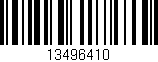 Código de barras (EAN, GTIN, SKU, ISBN): '13496410'