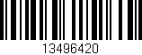 Código de barras (EAN, GTIN, SKU, ISBN): '13496420'