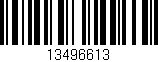 Código de barras (EAN, GTIN, SKU, ISBN): '13496613'