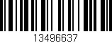 Código de barras (EAN, GTIN, SKU, ISBN): '13496637'