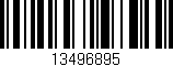 Código de barras (EAN, GTIN, SKU, ISBN): '13496895'