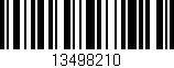 Código de barras (EAN, GTIN, SKU, ISBN): '13498210'