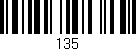 Código de barras (EAN, GTIN, SKU, ISBN): '135'