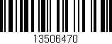 Código de barras (EAN, GTIN, SKU, ISBN): '13506470'