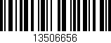 Código de barras (EAN, GTIN, SKU, ISBN): '13506656'
