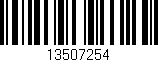 Código de barras (EAN, GTIN, SKU, ISBN): '13507254'