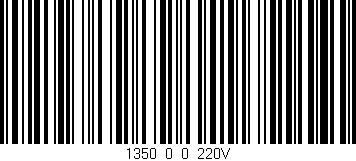 Código de barras (EAN, GTIN, SKU, ISBN): '1350_0_0_220V'