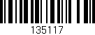 Código de barras (EAN, GTIN, SKU, ISBN): '135117'