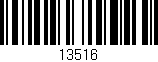 Código de barras (EAN, GTIN, SKU, ISBN): '13516'