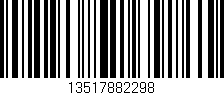 Código de barras (EAN, GTIN, SKU, ISBN): '13517882298'