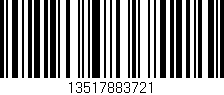 Código de barras (EAN, GTIN, SKU, ISBN): '13517883721'