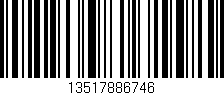 Código de barras (EAN, GTIN, SKU, ISBN): '13517886746'