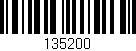 Código de barras (EAN, GTIN, SKU, ISBN): '135200'