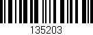 Código de barras (EAN, GTIN, SKU, ISBN): '135203'