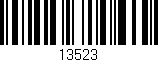 Código de barras (EAN, GTIN, SKU, ISBN): '13523'