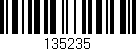 Código de barras (EAN, GTIN, SKU, ISBN): '135235'