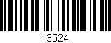 Código de barras (EAN, GTIN, SKU, ISBN): '13524'