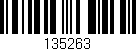 Código de barras (EAN, GTIN, SKU, ISBN): '135263'