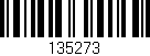 Código de barras (EAN, GTIN, SKU, ISBN): '135273'
