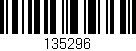 Código de barras (EAN, GTIN, SKU, ISBN): '135296'