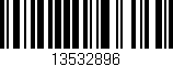 Código de barras (EAN, GTIN, SKU, ISBN): '13532896'