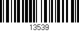 Código de barras (EAN, GTIN, SKU, ISBN): '13539'