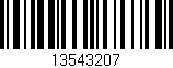 Código de barras (EAN, GTIN, SKU, ISBN): '13543207'
