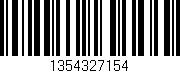 Código de barras (EAN, GTIN, SKU, ISBN): '1354327154'