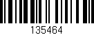 Código de barras (EAN, GTIN, SKU, ISBN): '135464'