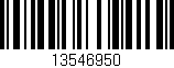Código de barras (EAN, GTIN, SKU, ISBN): '13546950'