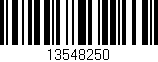 Código de barras (EAN, GTIN, SKU, ISBN): '13548250'