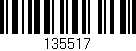 Código de barras (EAN, GTIN, SKU, ISBN): '135517'