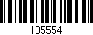 Código de barras (EAN, GTIN, SKU, ISBN): '135554'