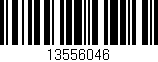 Código de barras (EAN, GTIN, SKU, ISBN): '13556046'