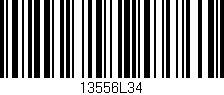 Código de barras (EAN, GTIN, SKU, ISBN): '13556L34'