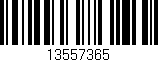 Código de barras (EAN, GTIN, SKU, ISBN): '13557365'