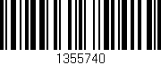 Código de barras (EAN, GTIN, SKU, ISBN): '1355740'