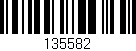 Código de barras (EAN, GTIN, SKU, ISBN): '135582'